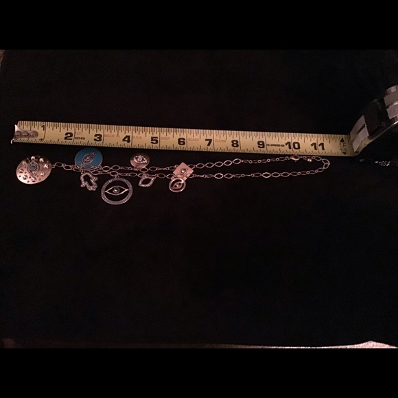 Evil Eye Charm Necklace - Picture 7 of 9